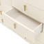 Commode 10 tiroirs Fantosini - perle crémeuse