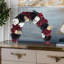 Faux Lighted Rose 33cm Wreath