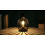 Lampe de table noire 9,5 po Arzan