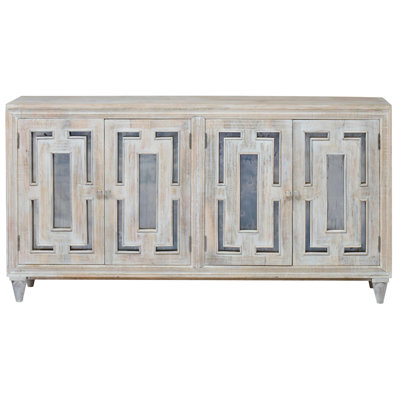 Anesty 80'' Solid Wood Sideboard