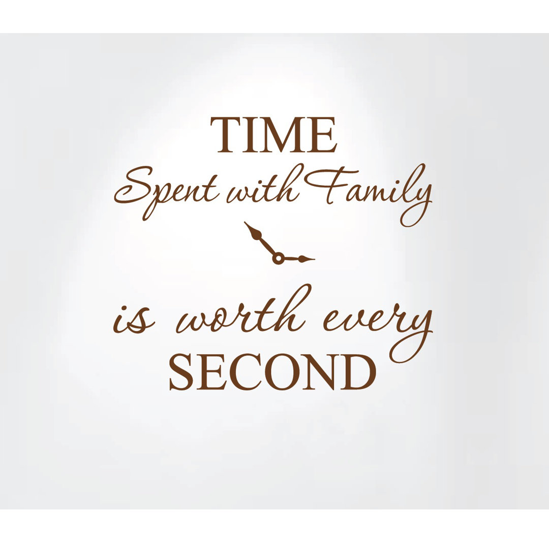 Text & Numbers Non-Wall Damaging Clock Decals Isabelle & Max™ 