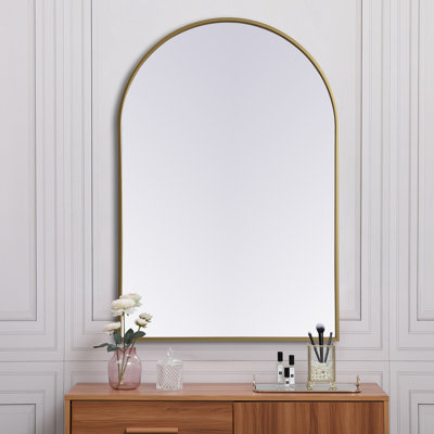 Sabine Metal Arch Wall Mirror