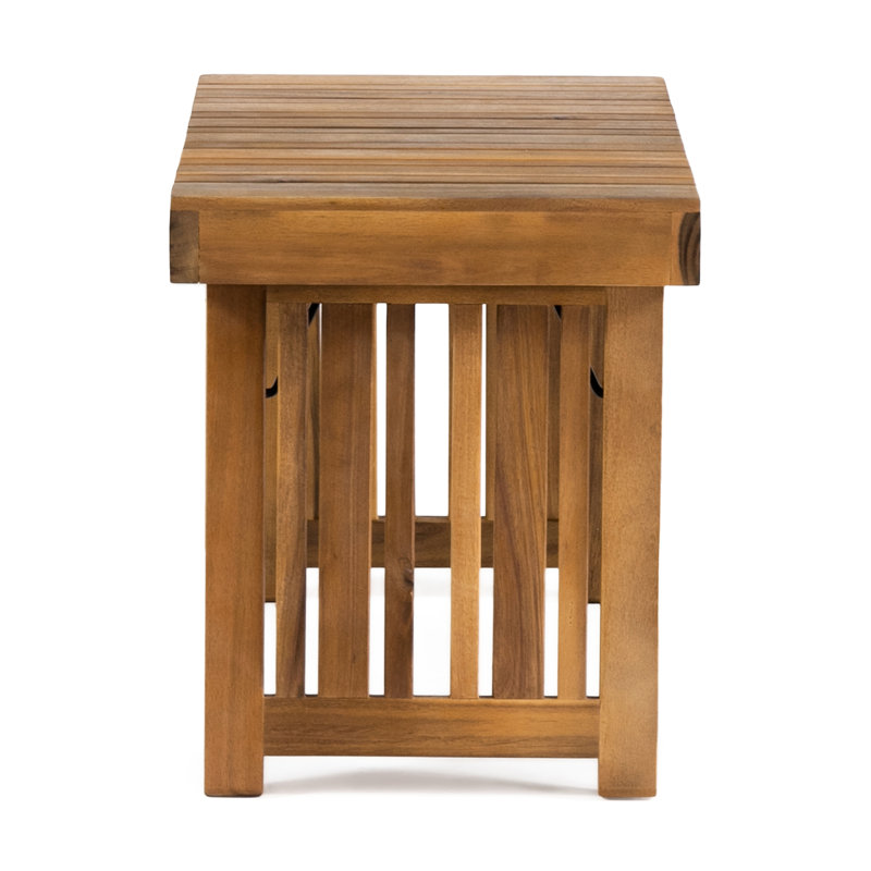 Table d'appoint, Teck