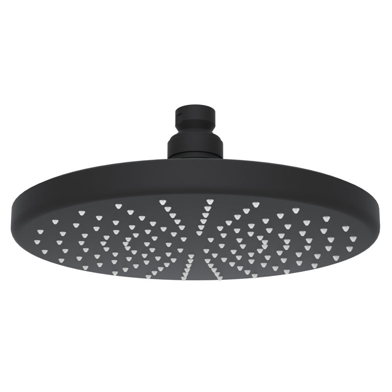 Rohl 8" Rain Showerhead, Matte Black