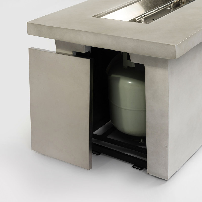 60" Propane Gas Fire Pit Table