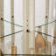Vitrine d'angle vitrée d'angle pour vitrine d'angle pour le salon, la vitrine, la collection Antique, le vin et le bar