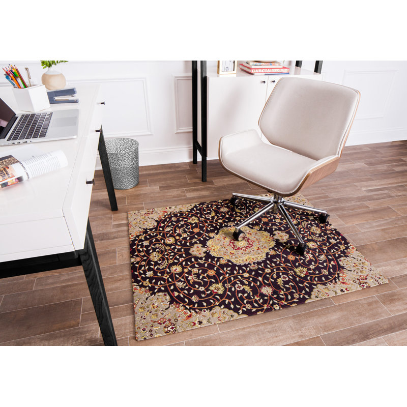 Altamira Straight Rectangular Chair Mat, 0.25" H x 48" W x 36" D