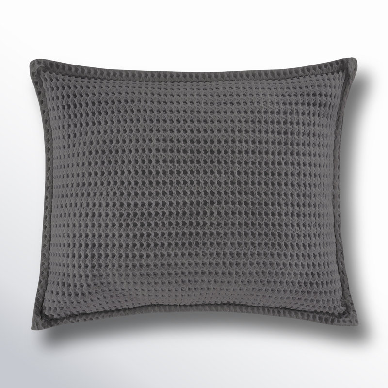 Taie décorative 100% coton Han, Standard, Pierre