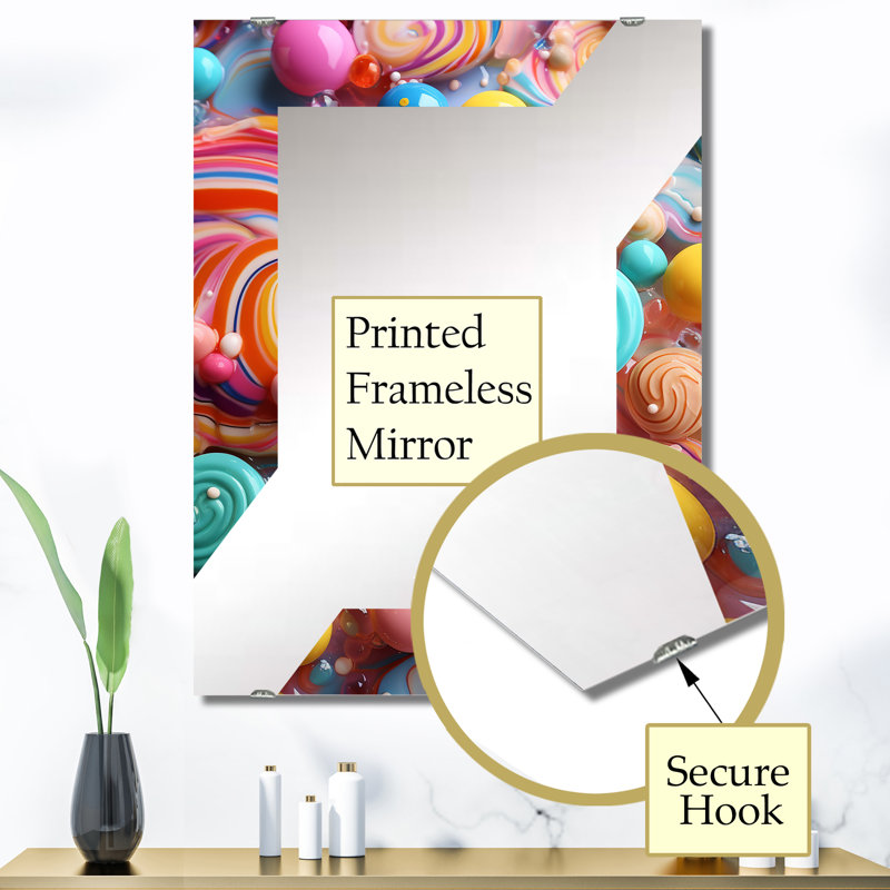Termine - Miroir Pop Art MIR135786, 40 po x 30 po