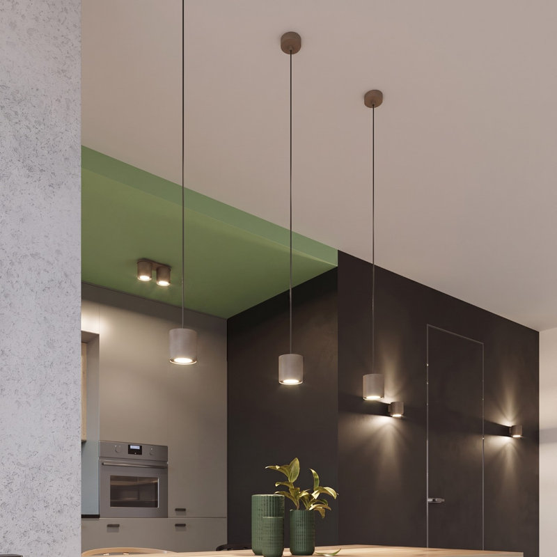 ORBIS Flush Mount, Taupe, Ceiling lamp ORBIS 2 taupe, 2 Lights