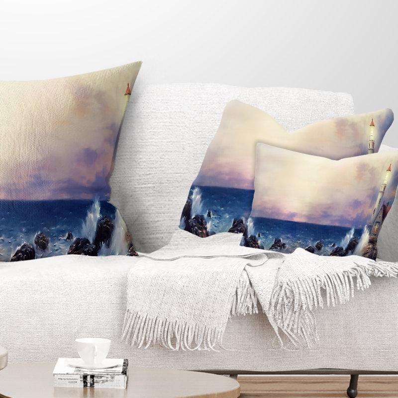 Landscape Reversible Throw Pillow