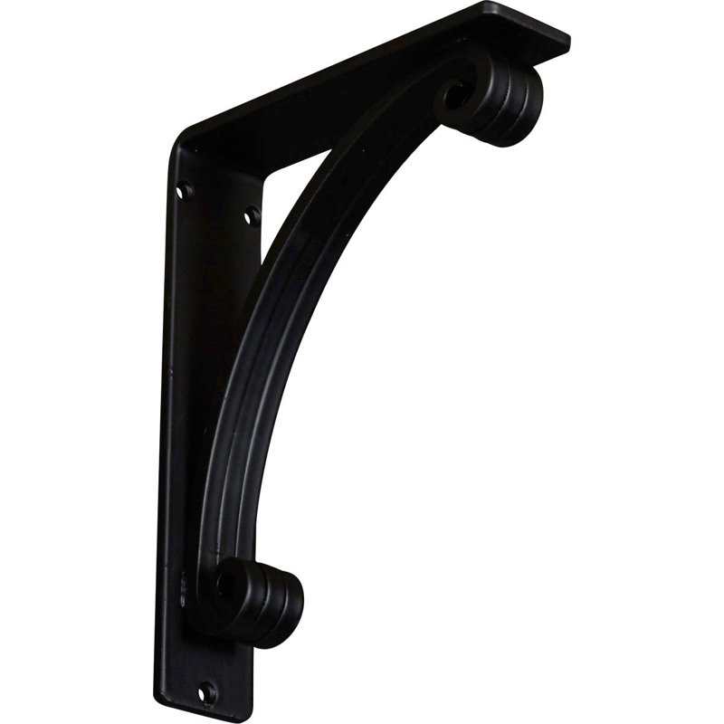 Support en fer forgé Legacy, 2 po x 10 po
