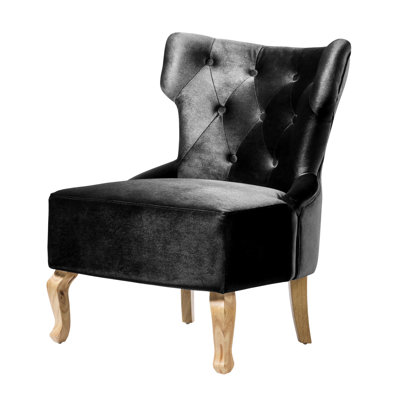 Deanna Upholstered Wingback Chair