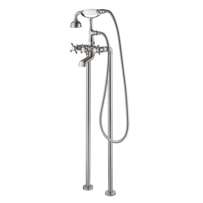 SevenFalls Floor Tub Spout with Diverter