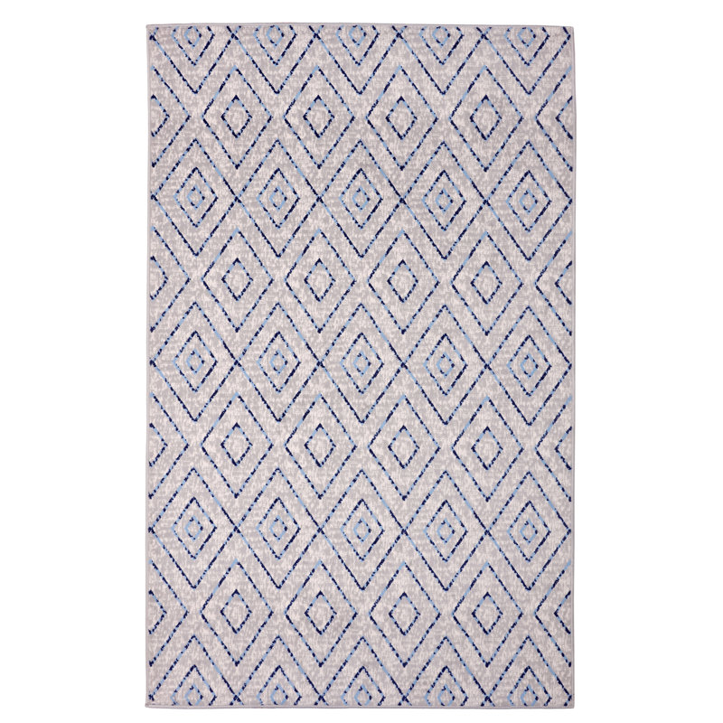 Finkelstein Geometric Indoor Rug, Rectangle 3'6" x 5'6"