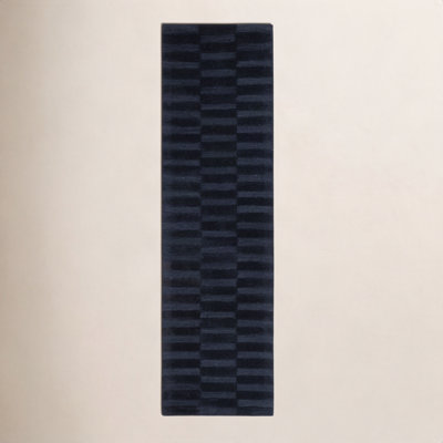 Bunkerville Hand-Woven Striped Rug