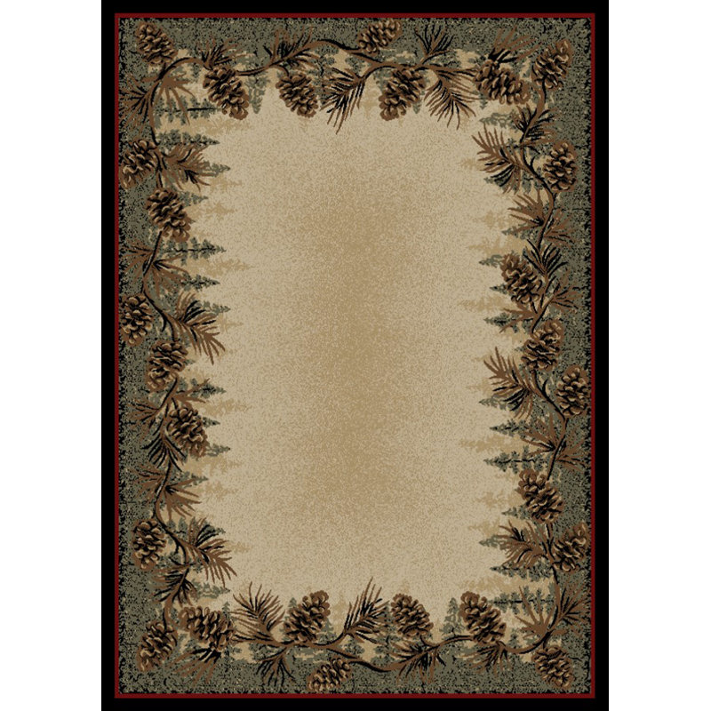 Seagle Floral Indoor Rug, Rectangle 10'6" x 14'3"