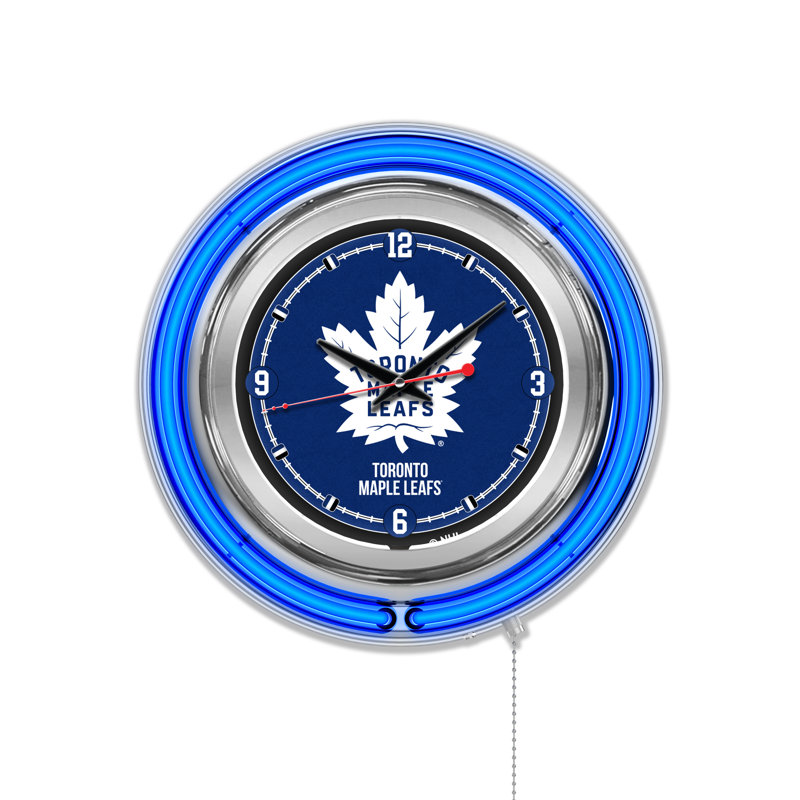 Horloge murale 15" nhl, Maple Leafs de Toronto