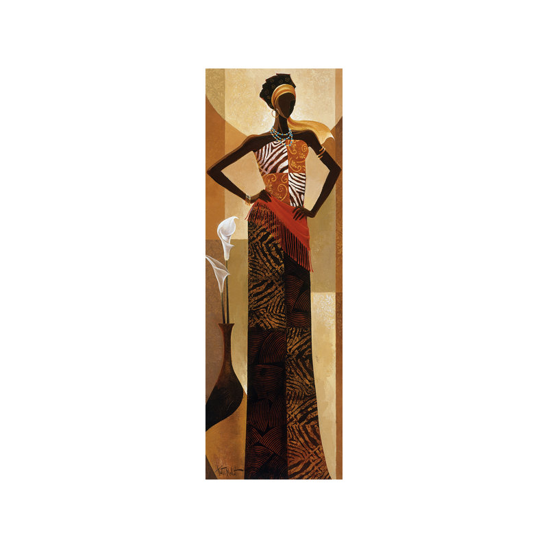 Amira by Keith Mallett - Wrapped Canvas Panoramic Print, 121.92 cm H x 40.64 cm W x 1.91 cm D