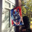 Drapeau patriotique de la maison américaine-112698717