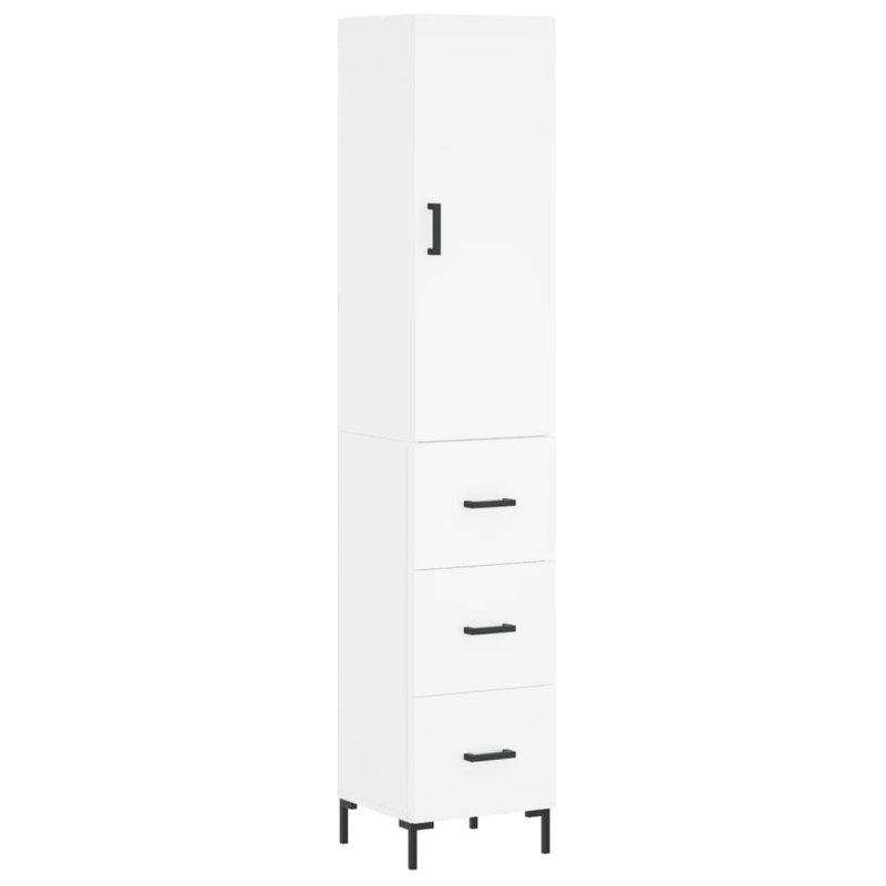 Merla 34.5cm Sideboard, White