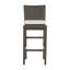 Rustic 30.5" Patio Bar Stool with Cushion-20521193-70086974-70191657