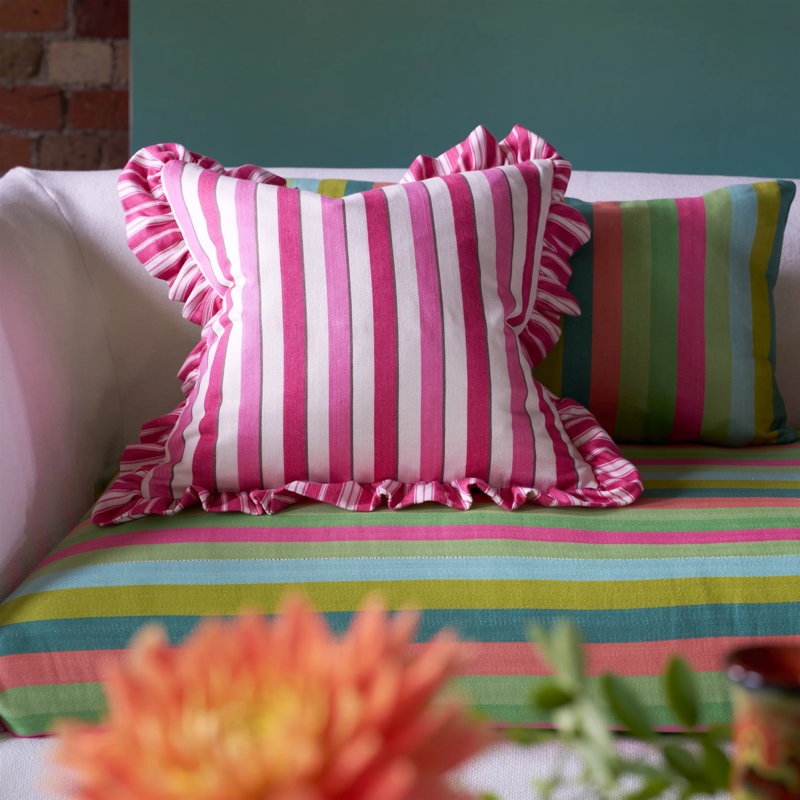 Burlington Decorative Pillow, Fuchsia