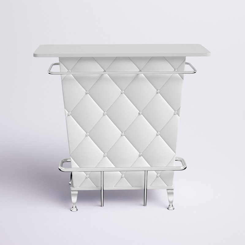Asbury 47.25'' Home Bar, White
