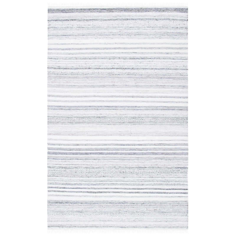 Tashina Hand Woven Performance Striped Rug, Rectangle 8' x 10'