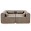 Canapé modulaire 145,5 pouces-1386190034