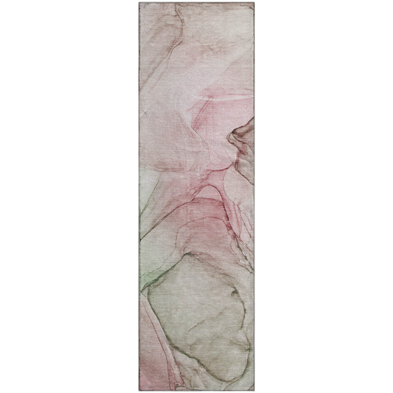 Tapis de qualité supérieure lavable à la machine Cerrito AMF502, Tapis de couloir 2 pi 3 po x 7 pi 6 po