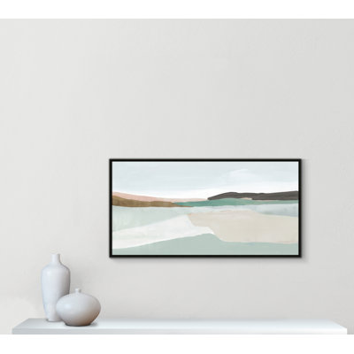 Ali Sole of the Land I Floater Frame Painting
