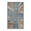Tapis gris soyeux et moelleux-875235371