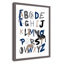 Critter Alphabet 1, impression sur papier-47841526-47841532