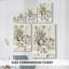 Toile tendue avec châssis sépia Botanical Journal-1690380100