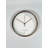 Bronze Decorative Wall Clock, 11.8 Inches Diameter | 100% Plastic Body, Real Glass Cover, Thickness: 1.8 Inches | Elegant Design for Home & Office Décor, Perfect for Living Room or Kitchen Wall Display-105527701