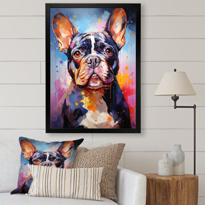Bulldog Boldness II sur toile