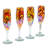 Berhamstead 13 oz. Handmade Flute Set