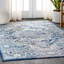 Tapis bleu marine / gris clair Modern-321850751