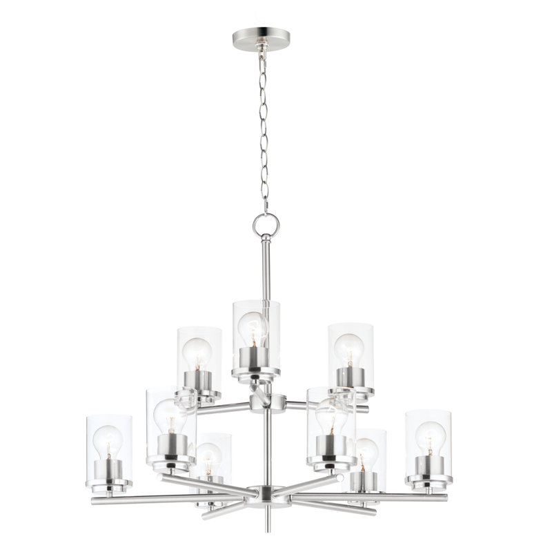 Amonnie 9 - Light Dimmable Classic / Traditional Chandelier