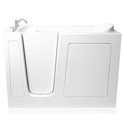 51'' x 26'' Whirlpool Bathtub with Faucet