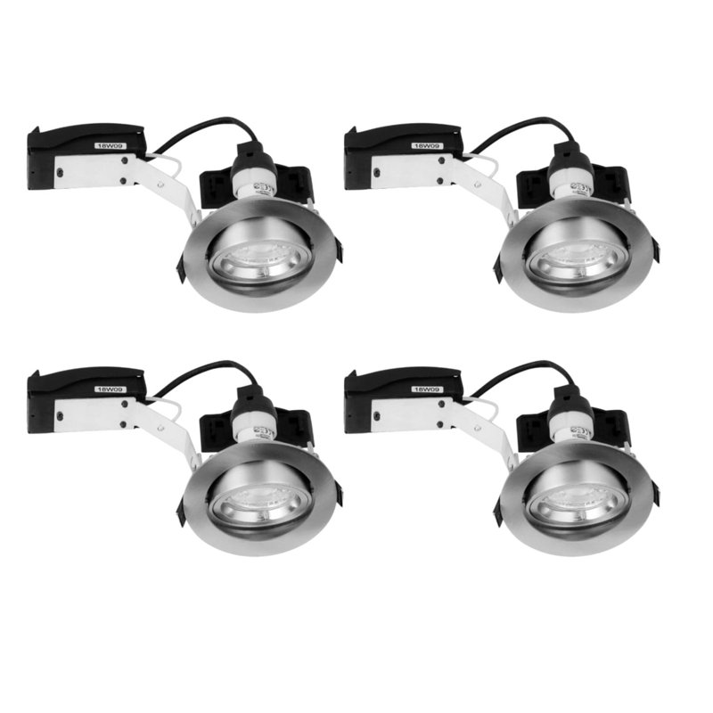 Ackron 3.5" Multi-Spotlight Recessed Lighting Kit