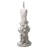 Elegant Peacock Urn Statue