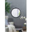 Miroir rond manufacturé