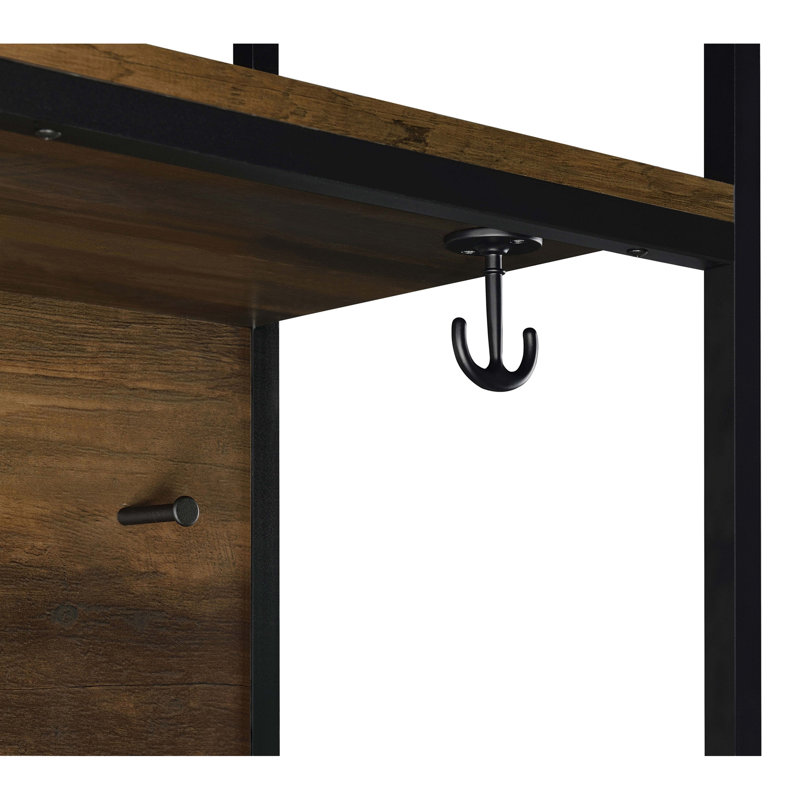 Banc de rangement pour vestibule Flora