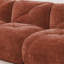 Ensemble de canapé 2 pièces Canapé confortable, ensemble de canapé 2 places + 3 places, canapé à assise profonde, tissu de velours doux, fond en éponge haute densité 32D, aucun assemblage requis, ensemble de canapé moderne pour le salon, brun rouge-268991658