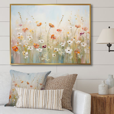 Art contemporain sur toile Meadow