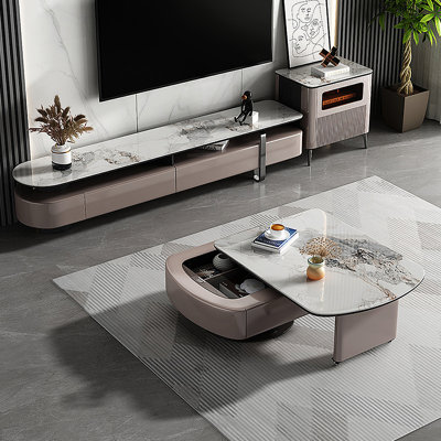 Ensemble de meuble télé moderne et minimaliste