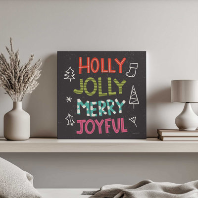«Holiday Wishes II» par Cheryl Warrick, reproduction d'art sur toile