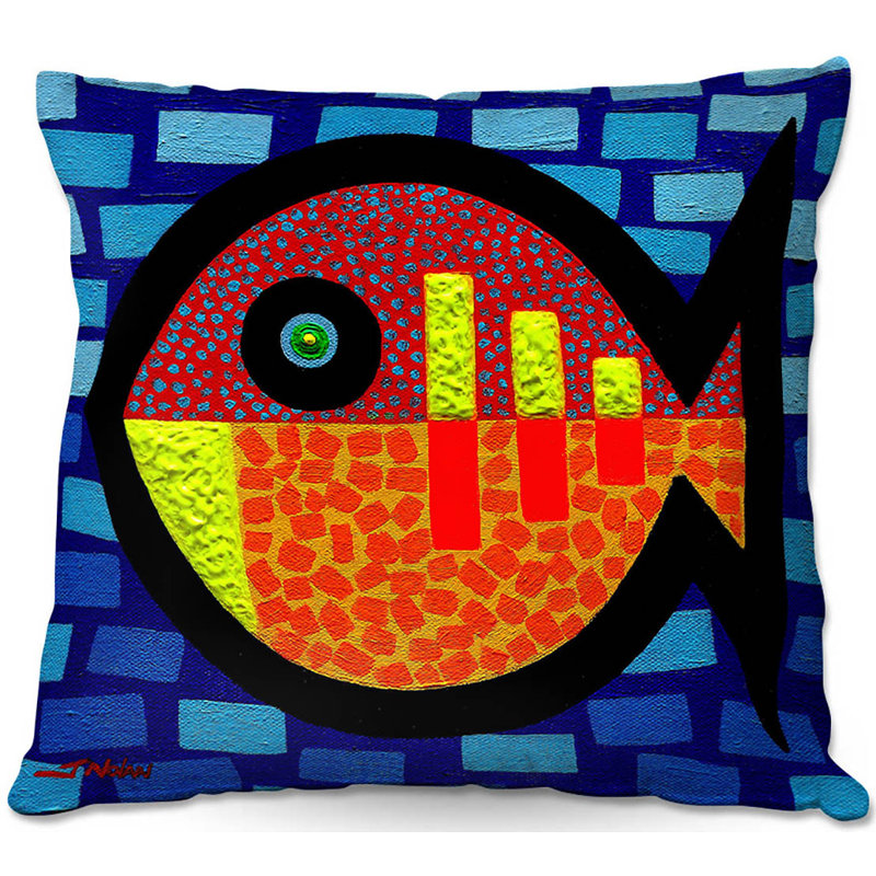 Animal Print Reversible Throw Pillow, 20" x 20"